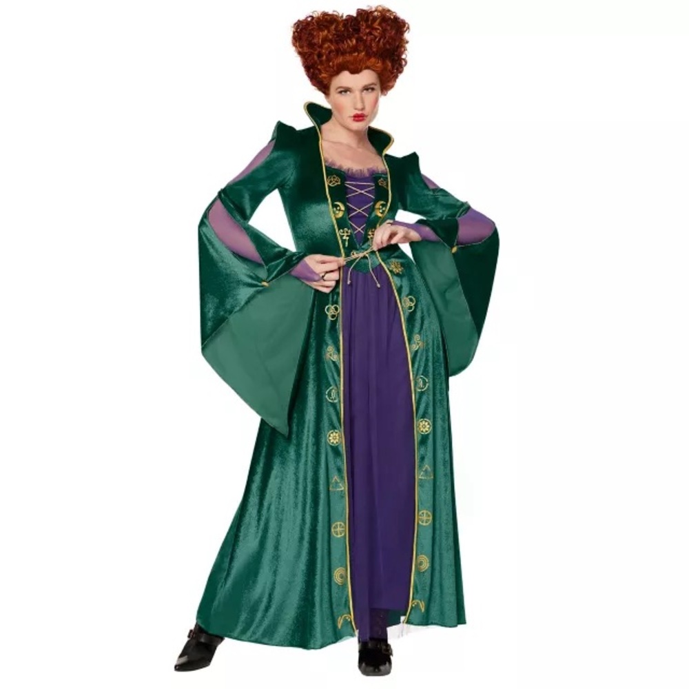 1X/18-20 NWT Winifred Sanderson Hocus Pocus Costume